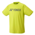 Yonex Training T-shirt Practice Logo YM0046 (100% Polyester) 2024 lime yellow Men